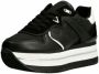 Guess Sneakers Zep Harinna Pelle 4G Logo D23Gu26 Fl7Harfal12 Zwart Dames - Thumbnail 6