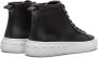 GUESS Invyte Hoge sneakers Leren Sneaker Dames Zwart - Thumbnail 7