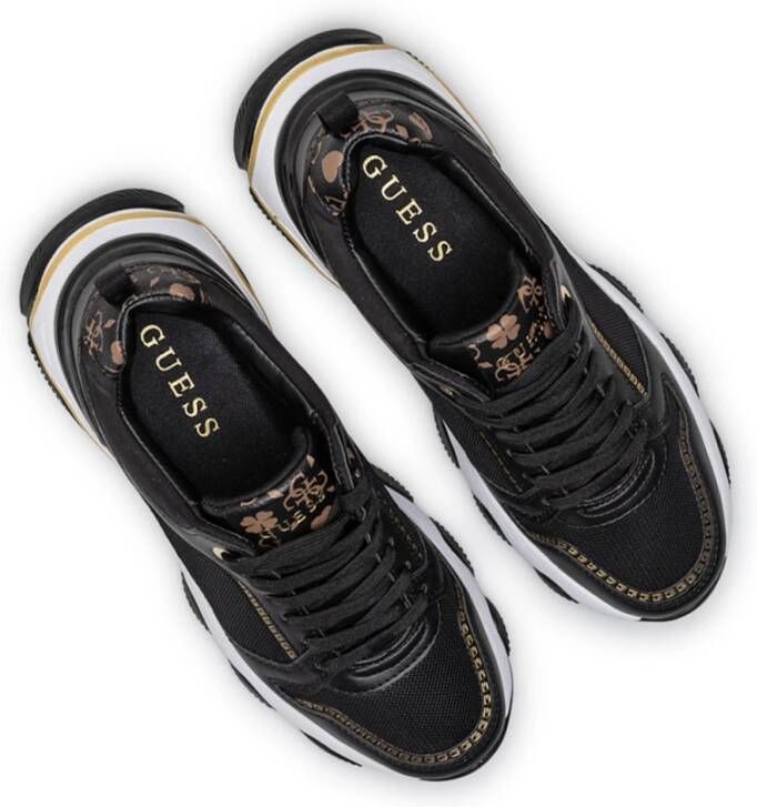 Guess Sportschoenen Zwart Dames