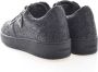 Guess Laag uitgesneden Geperforeerde Sneakers Zwart Dames - Thumbnail 4