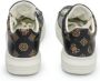 Guess Dames Sneakers Vibo van leer zwart bruin Wit Dames - Thumbnail 14