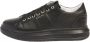 Guess Heren Vibo Carryover Leren Sneakers Black Heren - Thumbnail 5