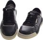 Guess Zwarte Leren Sneakers Black Dames - Thumbnail 4