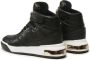 Guess Zwarte Hoge Sneakers van Synthetisch Leer voor Dames Zwart Dames - Thumbnail 11