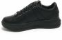 Guess Heren Vibo Carryover Leren Sneakers Black Heren - Thumbnail 13