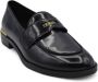 Guess Klassieke Leren Mocassinschoenen Black Dames - Thumbnail 11