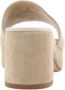 Guess Beige Suède Plateau Blokhak Sandalen Beige Dames - Thumbnail 20