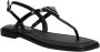 Guess Zwarte polyethyleen sandalen voor vrouwen Black Dames - Thumbnail 5