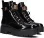Guess Zwarte Veters Polyurethaan Laarzen Black Dames - Thumbnail 27
