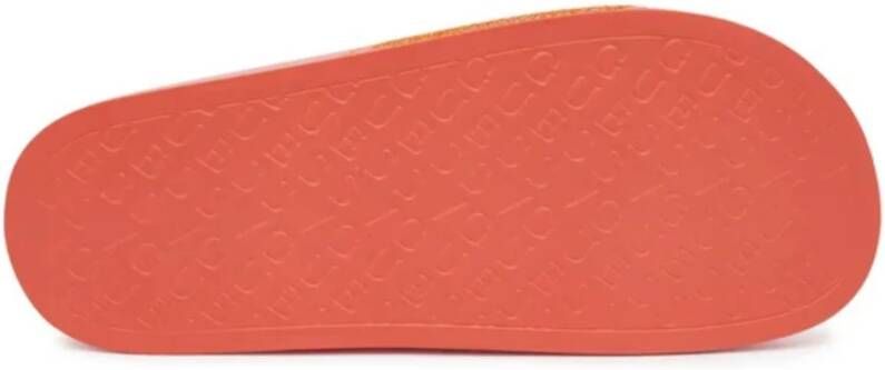 Guess Strandslippers met Strass-steentjes