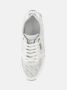 Guess Strass Logo Sneakers Blancs Multicolor Dames - Thumbnail 4