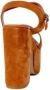 Guess Bruine Platform Sandalen met Gesp Brown Dames - Thumbnail 6