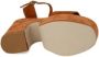 Guess Bruine Platform Sandalen met Gesp Brown Dames - Thumbnail 7