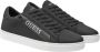 Guess Zip logo sneakers in PU-leer Black Heren - Thumbnail 4