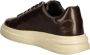 Guess Bruine Leren Distressed Sneakers Brown Heren - Thumbnail 8