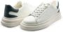 Guess Wit en grijs PU Sneakers Fmpvibsue12 White Heren - Thumbnail 2