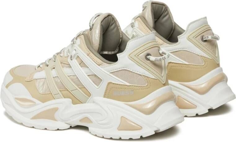 Guess Witte Belluna Sneakers voor Vrouwen Multicolor Dames