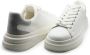 Guess Witte en grijze polyurethaan sneakers White Heren - Thumbnail 12