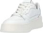 Guess Witte Leren Sneaker met 4 cm Rubberen Zool White Heren - Thumbnail 3