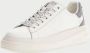 Guess Leren sneakers met strass Elbina White Heren - Thumbnail 5