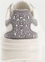 Guess Leren sneakers met strass Elbina White Heren - Thumbnail 7