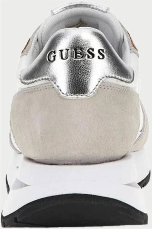 Guess Witte Moderne Sneakers voor Vrouwen Multicolor Dames