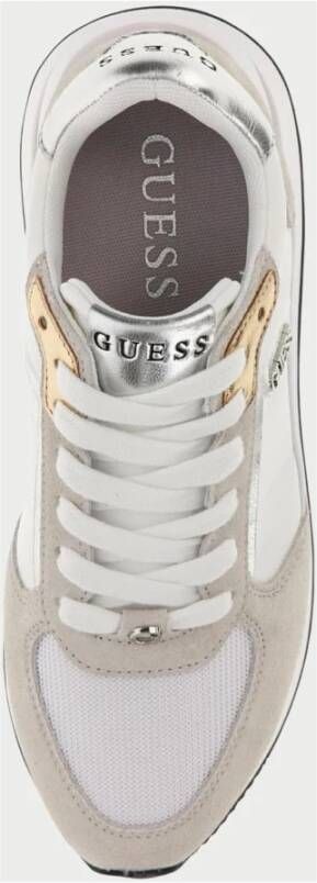 Guess Witte Moderne Sneakers voor Vrouwen Multicolor Dames
