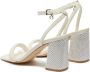 Guess Witte platte sandalen voor vrouwen White Dames - Thumbnail 4