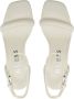 Guess Witte platte sandalen voor vrouwen White Dames - Thumbnail 5