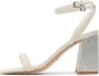 Guess Witte platte sandalen voor vrouwen White Dames - Thumbnail 6