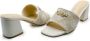 Guess Witte sandalen met brede geweven band White Dames - Thumbnail 25