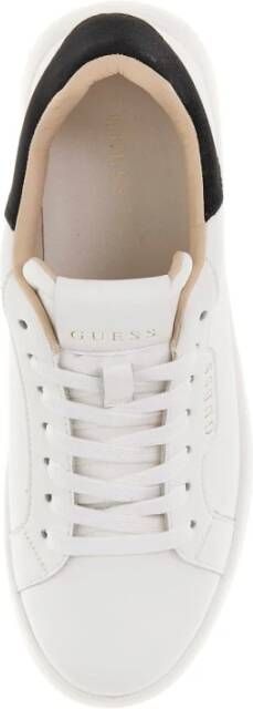 Guess Witte Sneakers van PU Leer