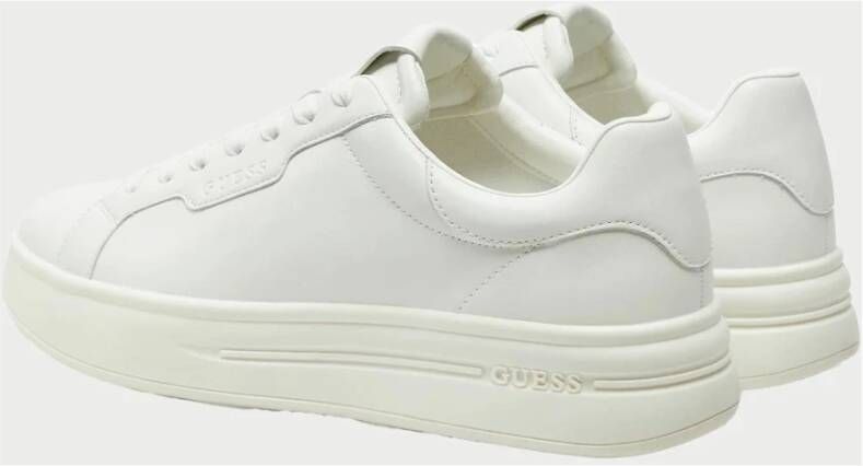 Guess Witte Sneakers voor een stijlvolle look White Heren