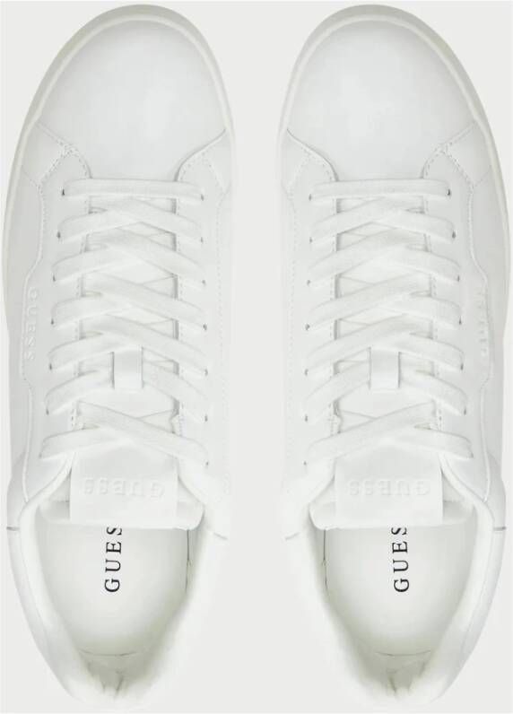 Guess Witte Sneakers voor een stijlvolle look White Heren