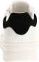 Guess Witte sportieve leren sneakers White Heren - Thumbnail 9