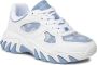 Guess Witte Blauwe Norina Sneakers voor Dames White Heren - Thumbnail 2