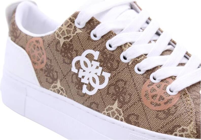 Guess Wouwou Sneaker Beige Dames