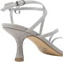 Guess Zilveren Glitter Vierkante Neus Sandalen Gray Dames - Thumbnail 17