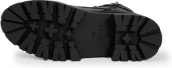 Guess Zwarte Combat Boots Plateauzool