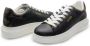 Guess Zwarte Rubberen Sneakers met Veters voor Vrouwen Black Dames - Thumbnail 4