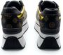 Guess Zwarte en bruine PU-schoenen voor dames met gouden details Zwart Dames - Thumbnail 10