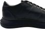 Guess Zwarte leren herensneakers Black Heren - Thumbnail 4