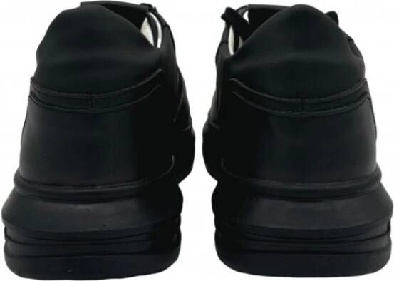 Guess Zwarte leren herensneakers Black Heren