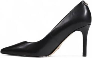 Guess Zwarte leren puntige pumps
