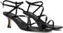 Guess Zwarte Leren Sandalen Rimilla Black Dames - Thumbnail 9