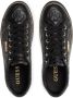 Guess Zwarte leren sneakers Metalen logo Black Dames - Thumbnail 6