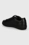 Guess Zwarte leren sneakers Nola Black Heren - Thumbnail 4