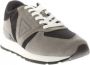 Guess Zwarte leren textielsneakers Gray Dames - Thumbnail 3
