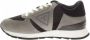 Guess Zwarte leren textielsneakers Gray Dames - Thumbnail 4