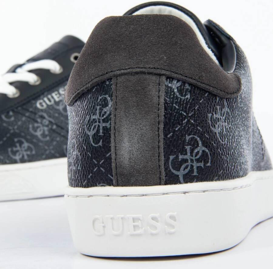 Guess Zwarte Logo 4G Lage Sneakers